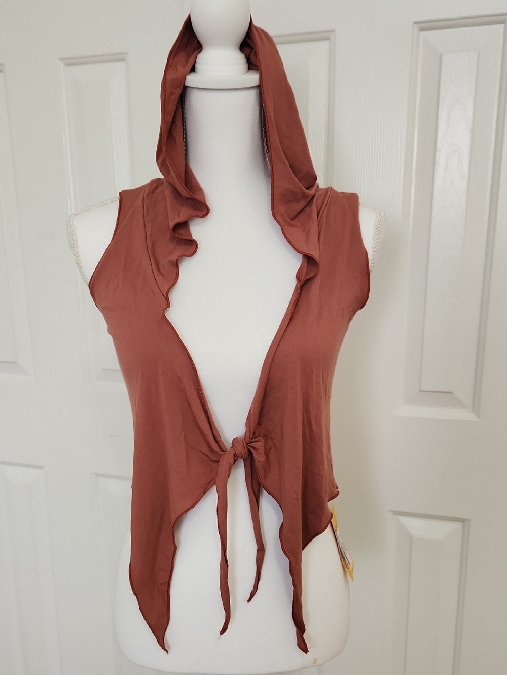 NWT Umba Love Hooded Fairy Pixie Top Pink Mocha
